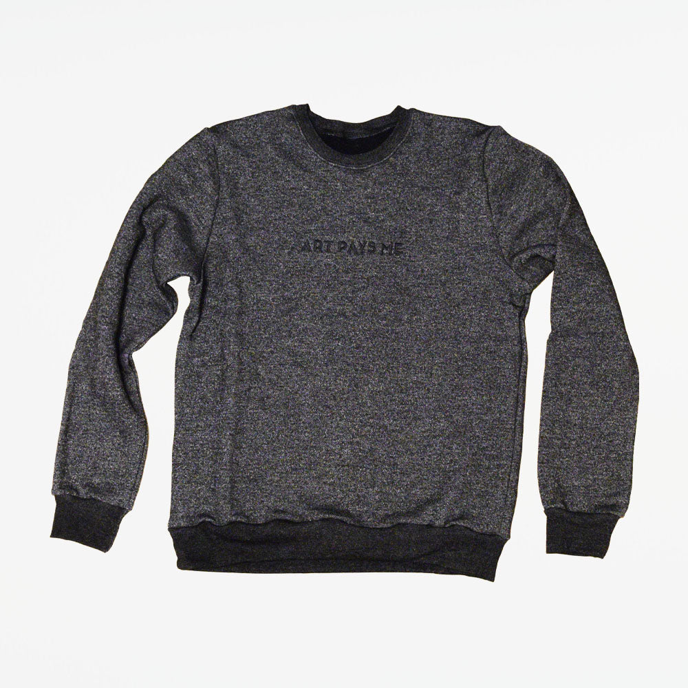 Logo Sweater Embroidered, Dark Grey