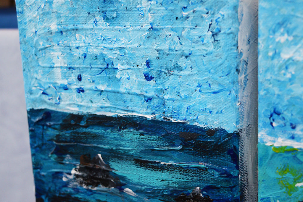 Bermy Shore painting detail