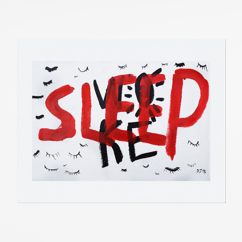 Woke Sleep Print